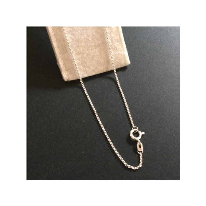 Belcher  Trace- 60cm Sterling Silver Chains