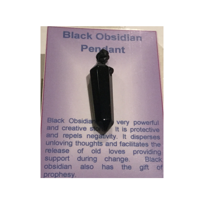 Black Obsidian Pendant IEC177