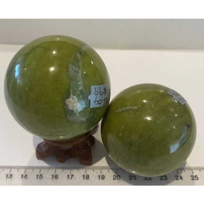Nephrite Jade Sphere BI04