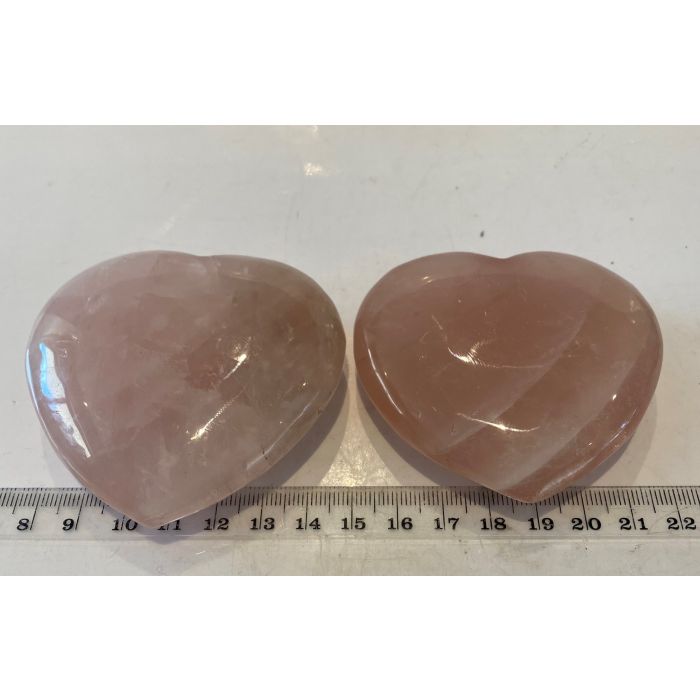 Rose Quartz Heart CC530