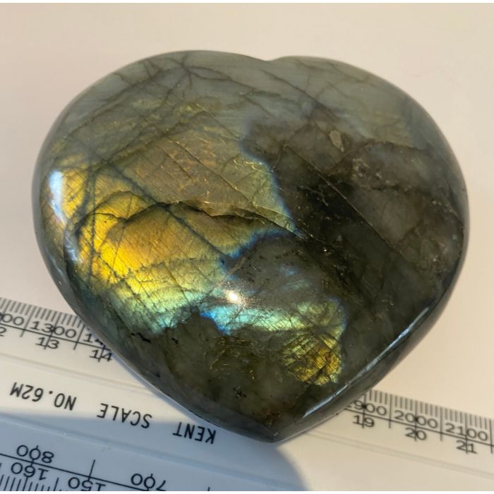Labradorite Heart CC590