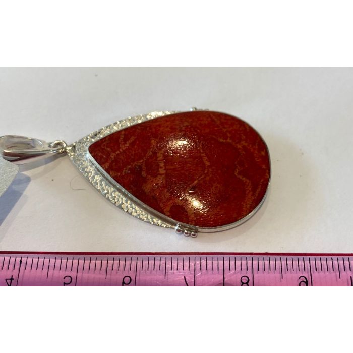 Red Coral Pendant CCC143