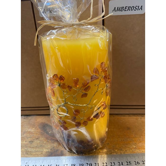 Beeswax and Amber Candles  CCC201