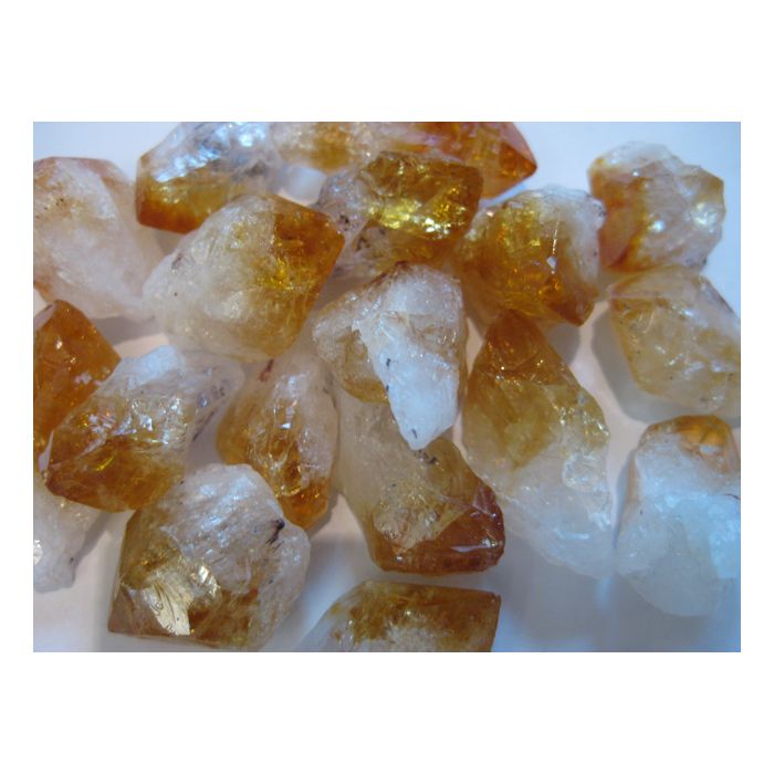 citrine small points
