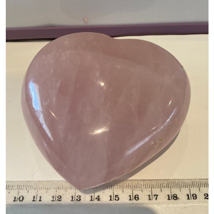 Rose Quartz Heart CM549