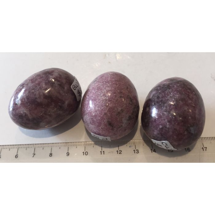  Lepidolite Eggs CW167