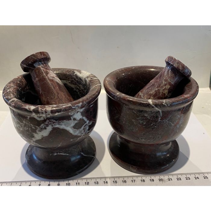Red Onyx Mortar and Pestle CW343