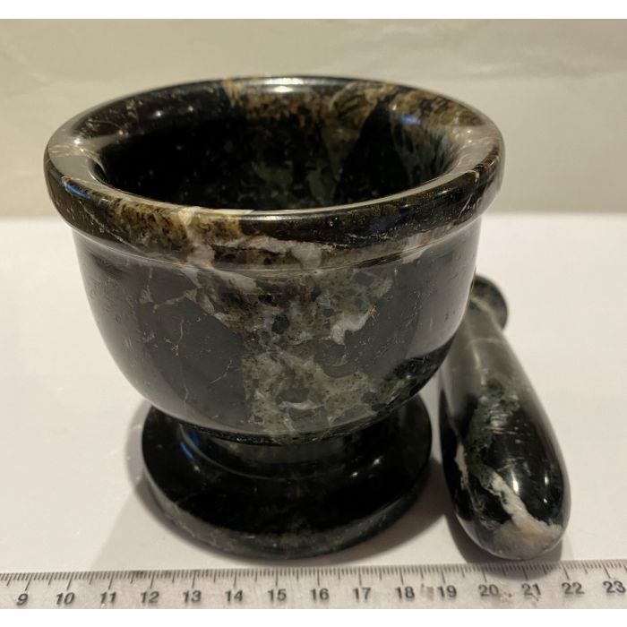  Serpentine  Mortar and Pestle CW435