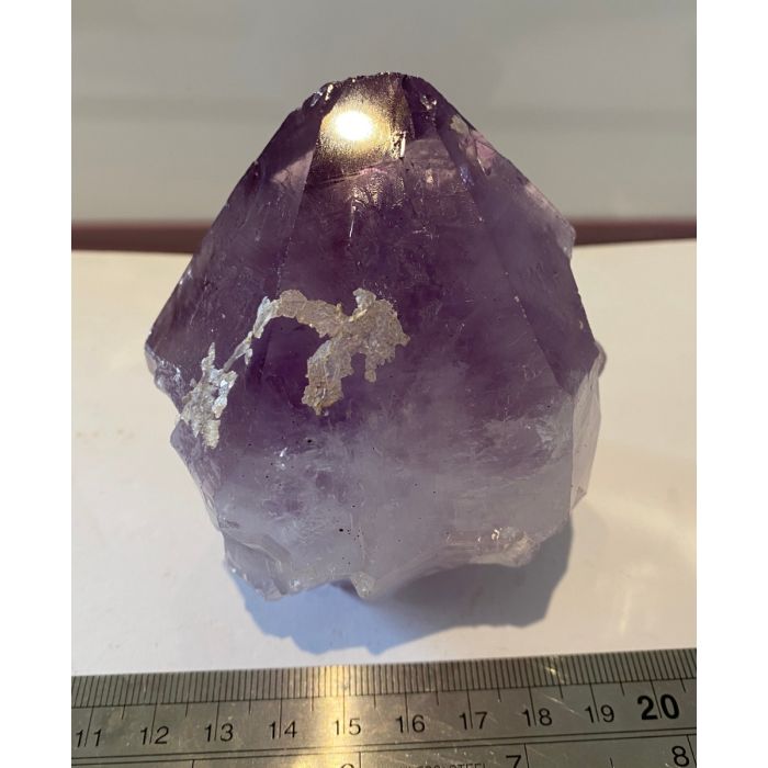 Amethyst with Calcite Point CM721