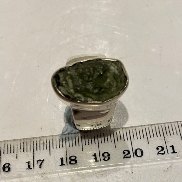 Moldavite Ring EFI243