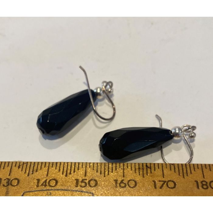 Black Obsidian Earrings ER36