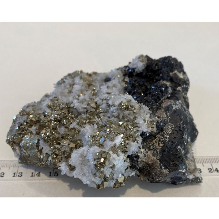 Quartz, Hematite  and Pyrite Specimen FL310