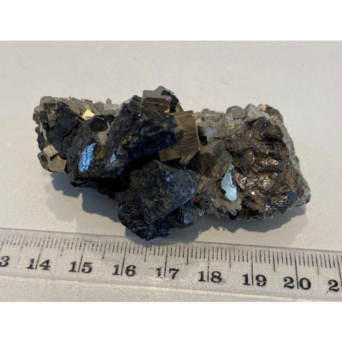 Quartz, Hematite  and Pyrite Specimen FL318