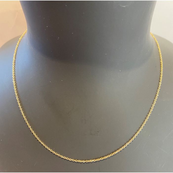 Gold Chain 1.3mm by 42cm GM01