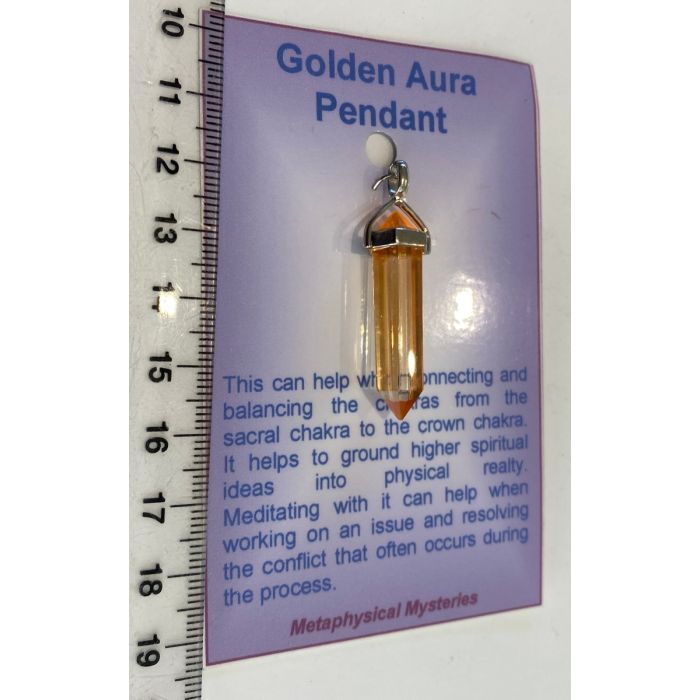 Golden Aura Pendant IEC554A