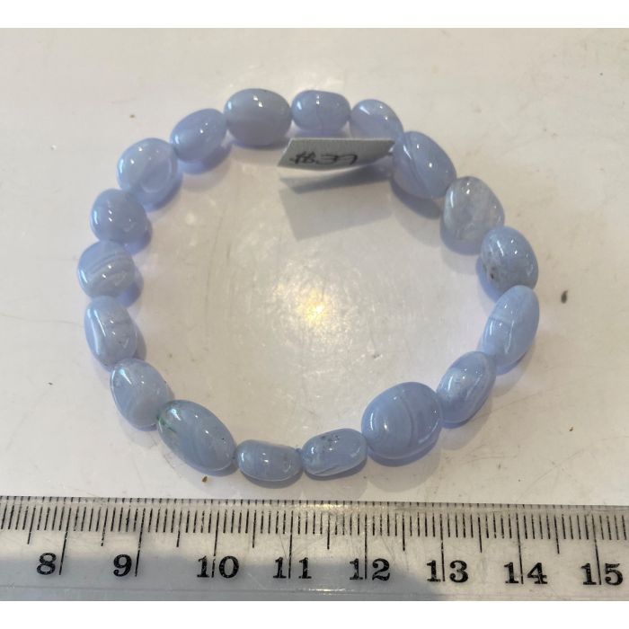 Blue Lace Agate Bracelet IEC81