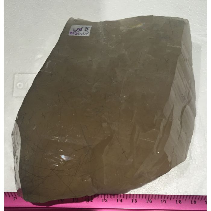 Actinolite in Clear Quartz CM228