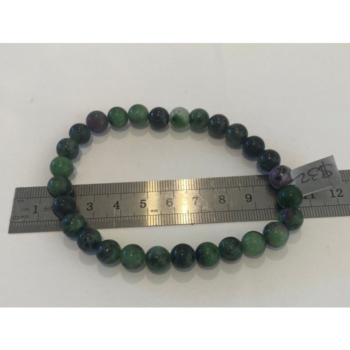 Ruby and Zoisite Bracelets 8ml Large KH30