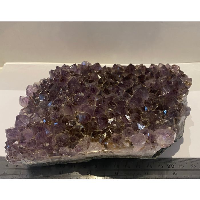  Amethyst with Cacoxenite Cluster KK106