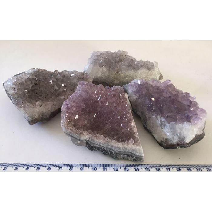 Amethyst Pale Cluster 300+ grams KK470