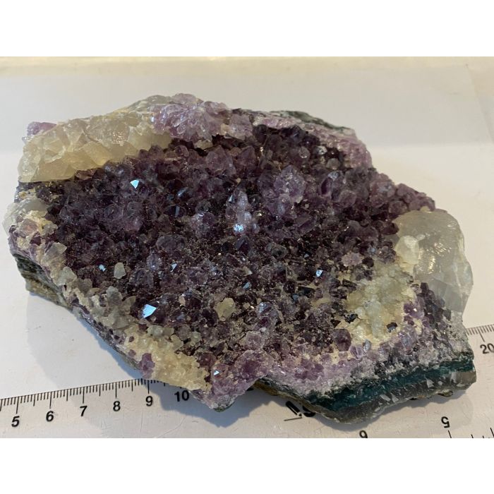  Amethyst with Calcite Cluster KK751