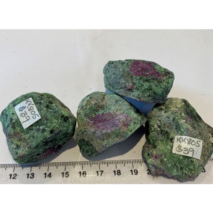 Ruby and Zoisite Rough MBE805