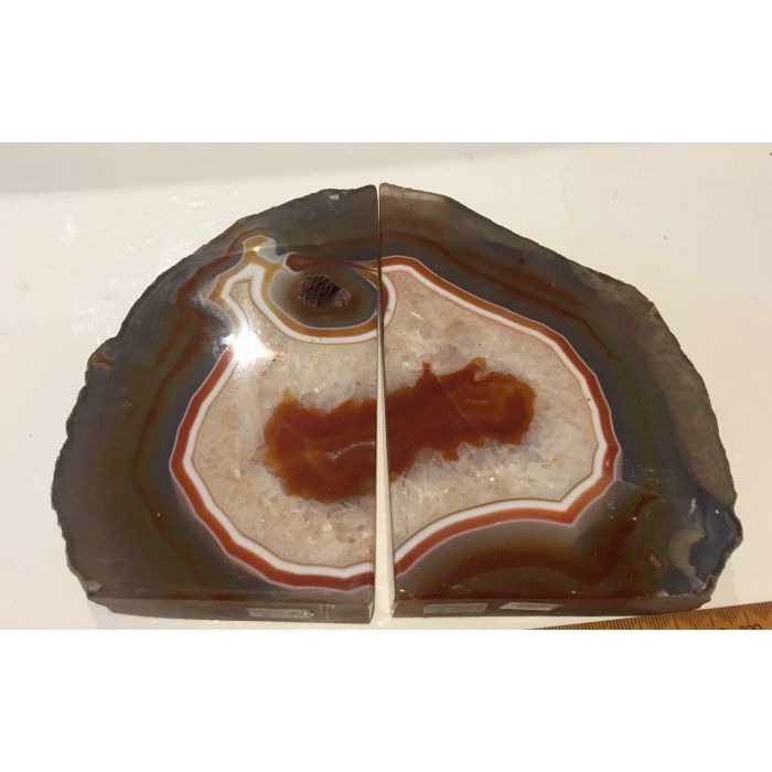  Agate Bookends  MBE385