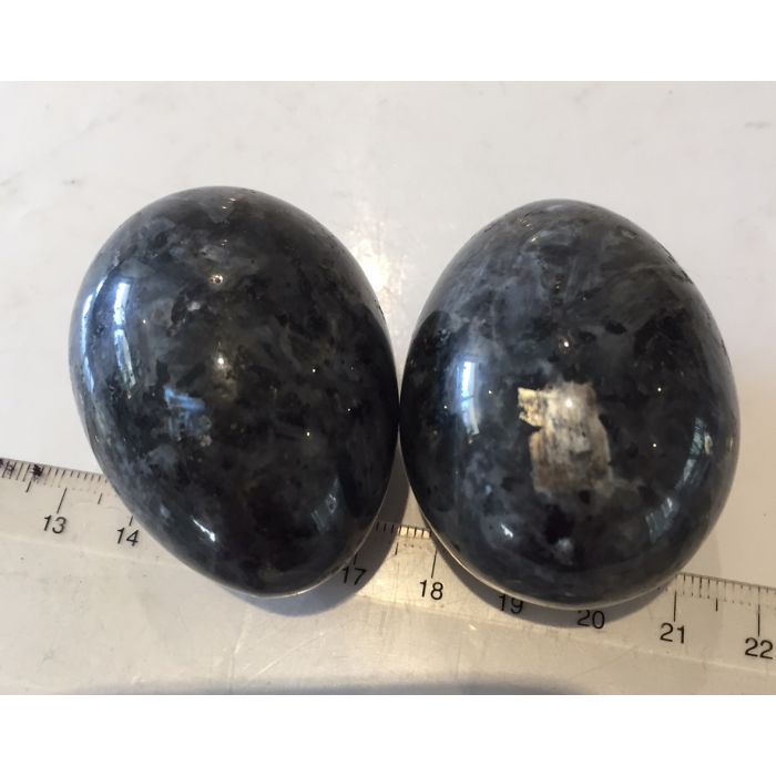 Lavikite or Black Moonstone Egg MBE389