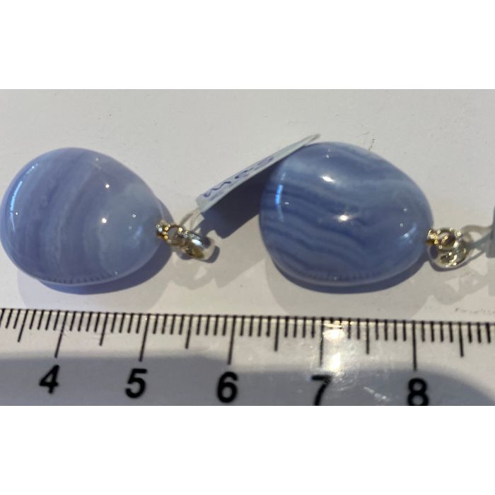 Blue Lace Agate Pendant MBE598