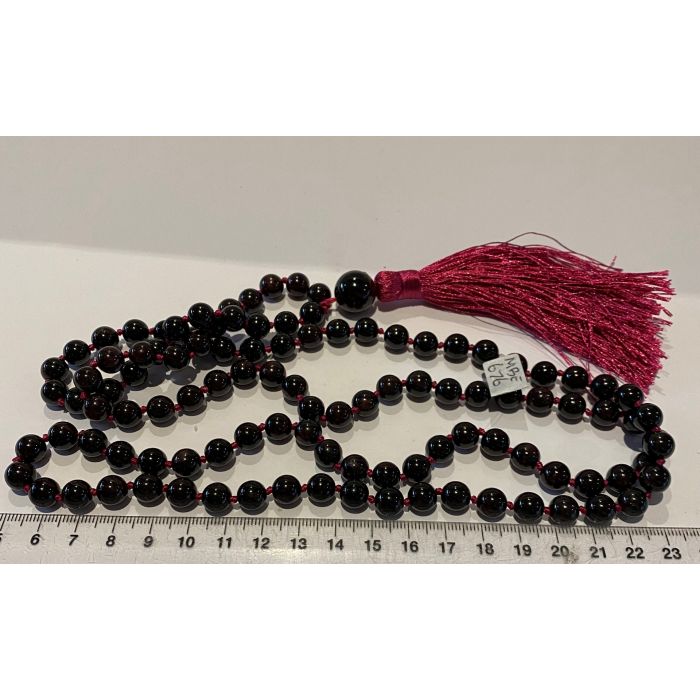 Garnet Mala Beads MBE676