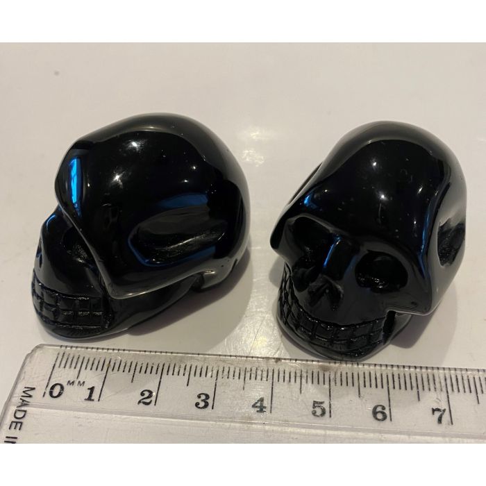Obsidian Black Skull MBE907
