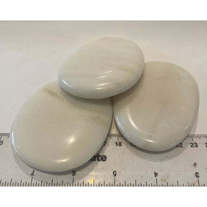 White Jade Massage Stone MBE933