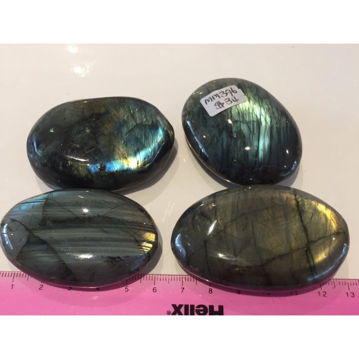 Labradorite polished stones 60 + grams MM396