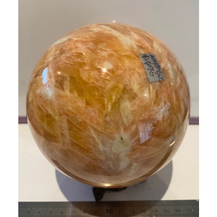 Yellow Calcite Sphere MM862