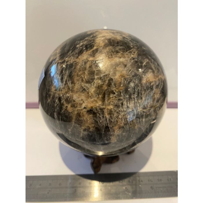 Lavikite or Black Moonstone Sphere MM871