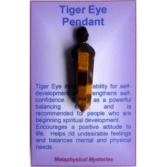Tiger Eye Pendant Q398