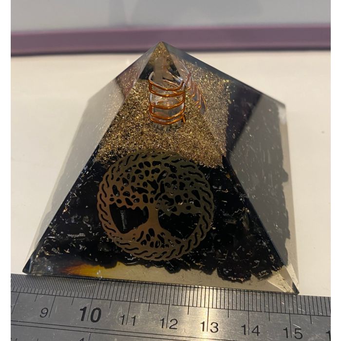 Orgonite Black Tourmaline Pyramid PIP01