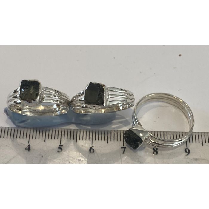 Moldavite  Ring  SJ73