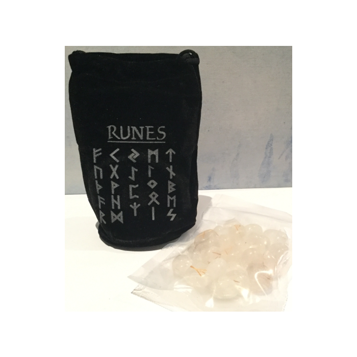 Clear Quartz Runes KK181A
