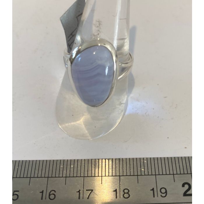 Blue Lace Agate Ring TH267