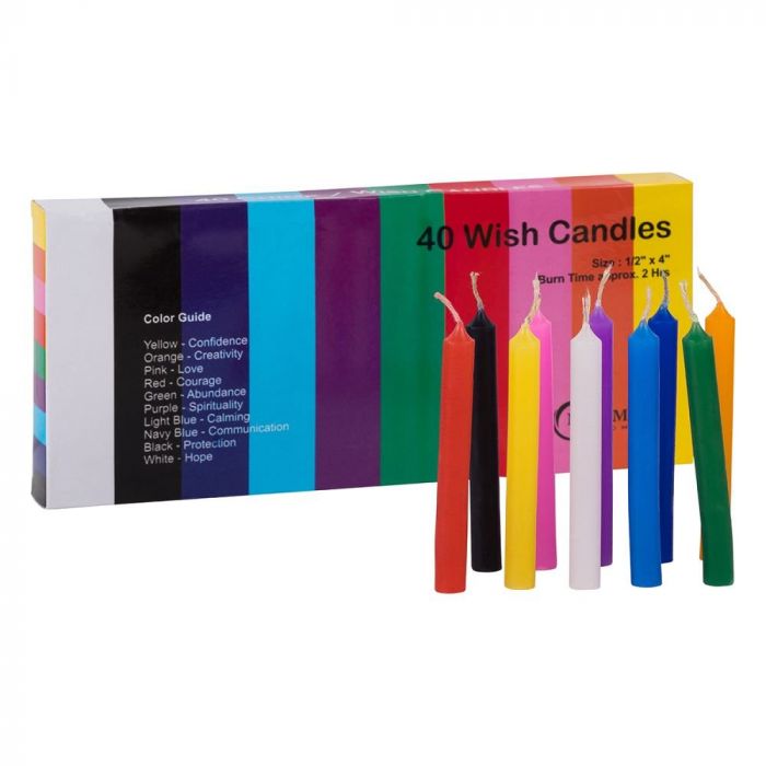 Wishing Candle 10 Colours WIA14
